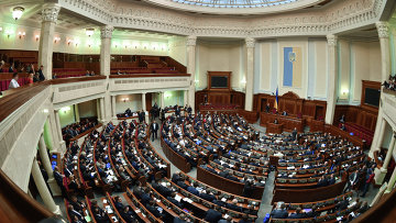 Заседание Верховной рады Украины. Архивное фото